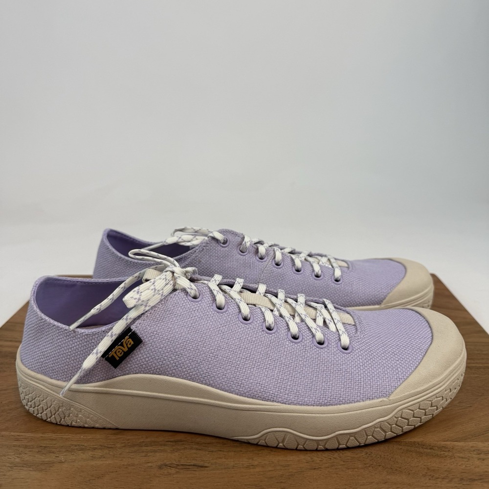 New NIB Mens Teva Canyon Pastel Terra Canvas Casual Sneaker Shoes Sz 11.5